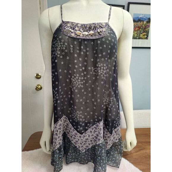 Free People Sheer Summer Top - Picture 1 of 5